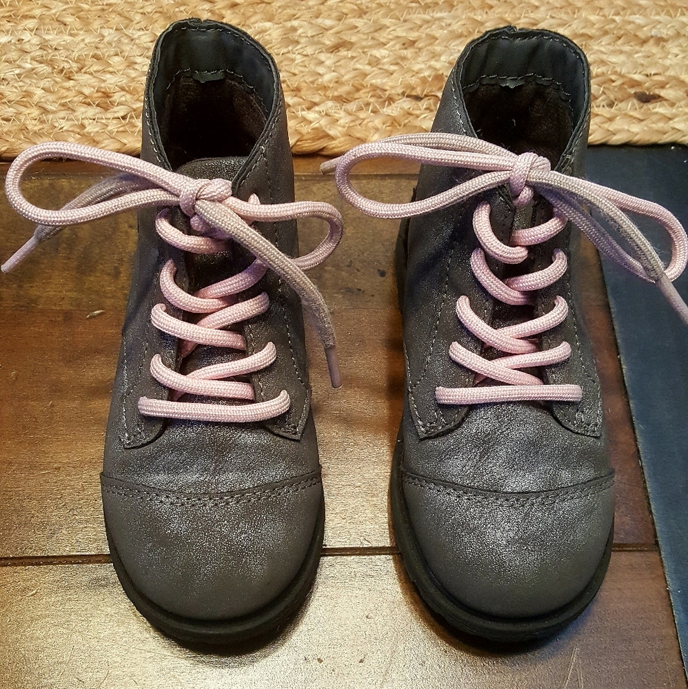 Silver Sparkle Boots